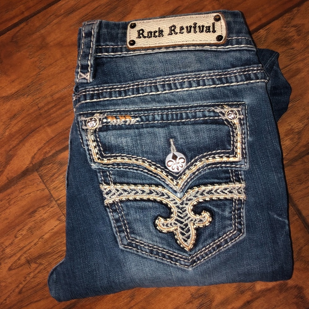 Rock revival skinny jeans